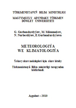 Meteorologiýa we klimatologiýa